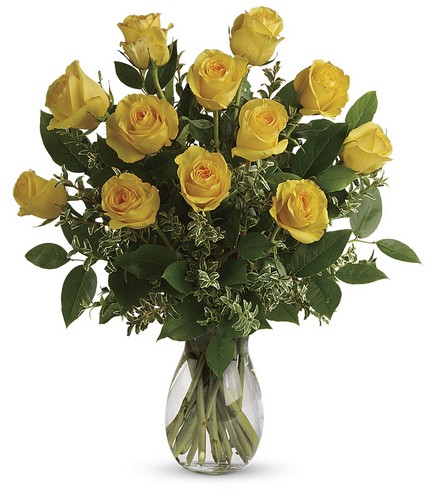 Say Yellow Bouquet from Sharon Elizabeth's Floral Designs in Berlin, CT